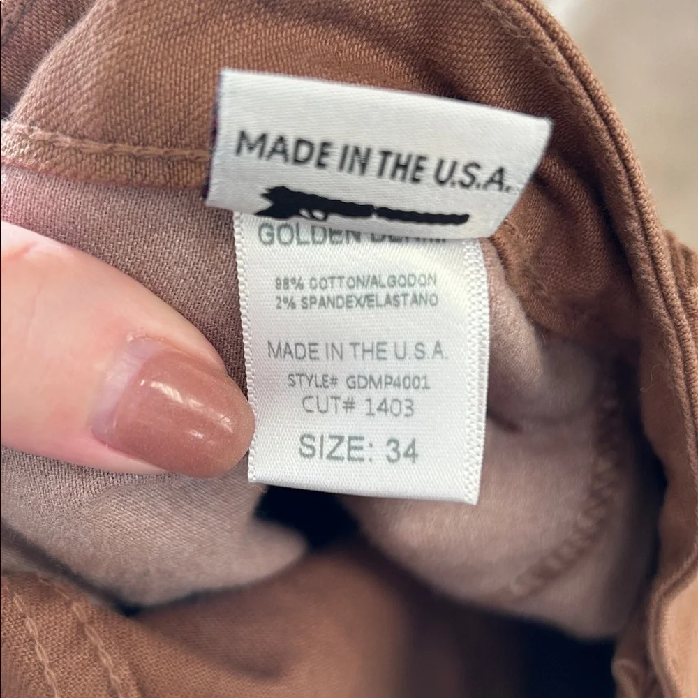 Golden Denim The Reign - Tobacco Leaf